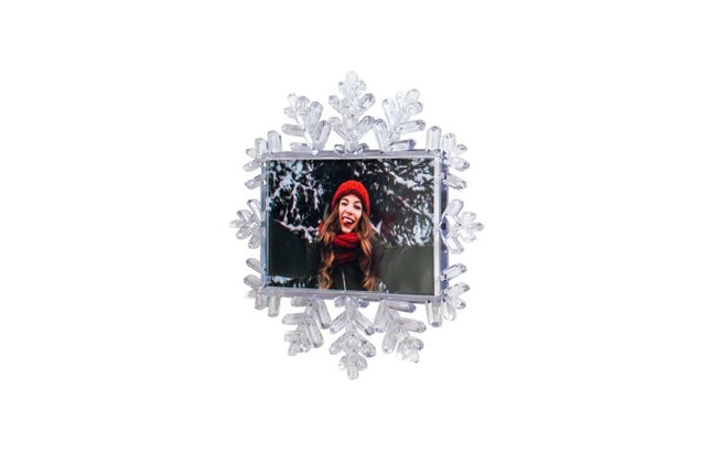 Snowflake Fridge Magnet | Blank Keyrings