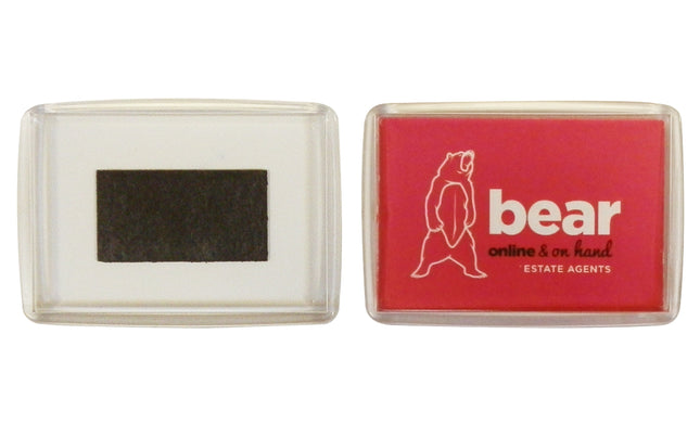 66 x 44mm Rectangular Fridge Magnets | Blank Keyrings