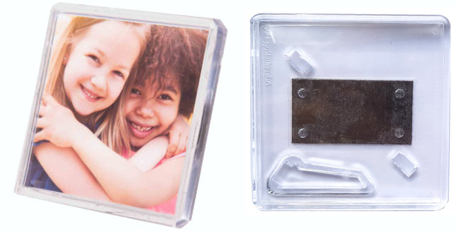 Blank Square Fridge Magnets | Blank Keyrings