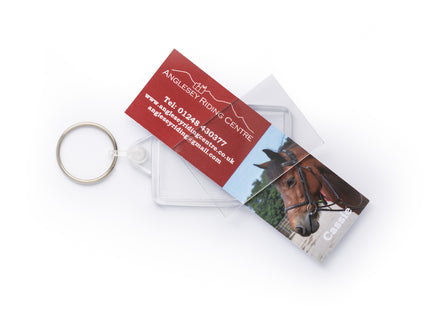 IL02 Rectangular Keyring 35x50mm