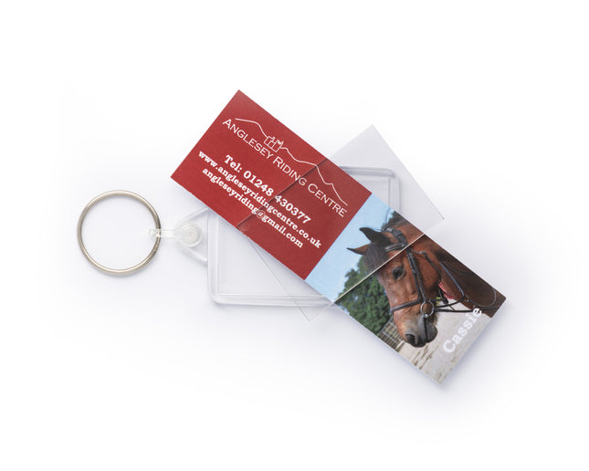 IL02 Rectangular Keyring 35x50mm