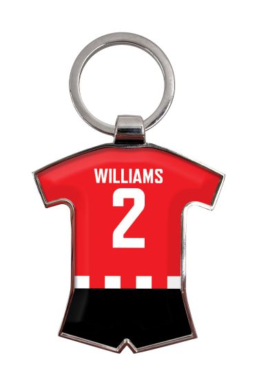 Crystal Dome Keyring Sports