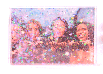 GBC46-PK Confetti Photo Blox