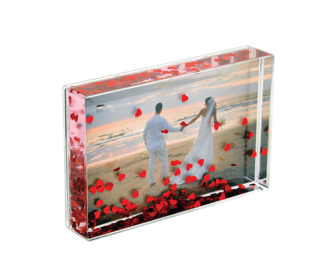 HeartBlox Acrylic Photo Box 4x6
