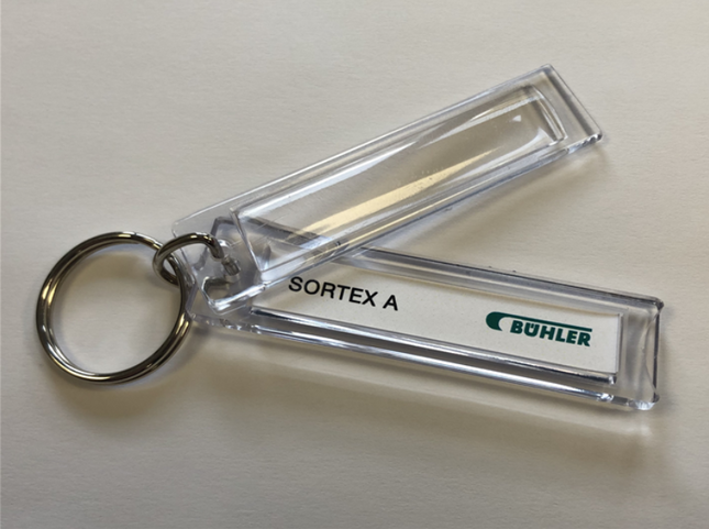 Number Plate Keyring 53x9mm