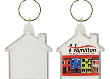 Medium House Keyring 48x50mm max