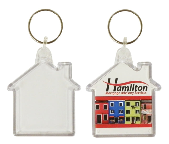 Medium House Keyring 48x50mm max