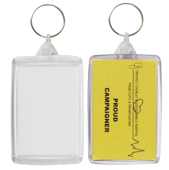 IZ02 Keyring 45x70mm