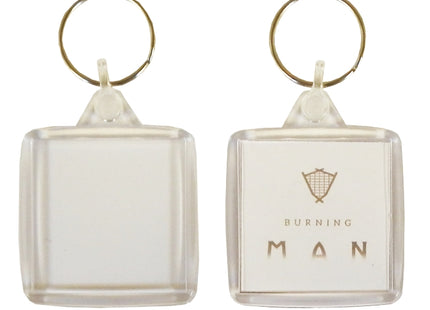 IS02 Square Keyring 38x38mm