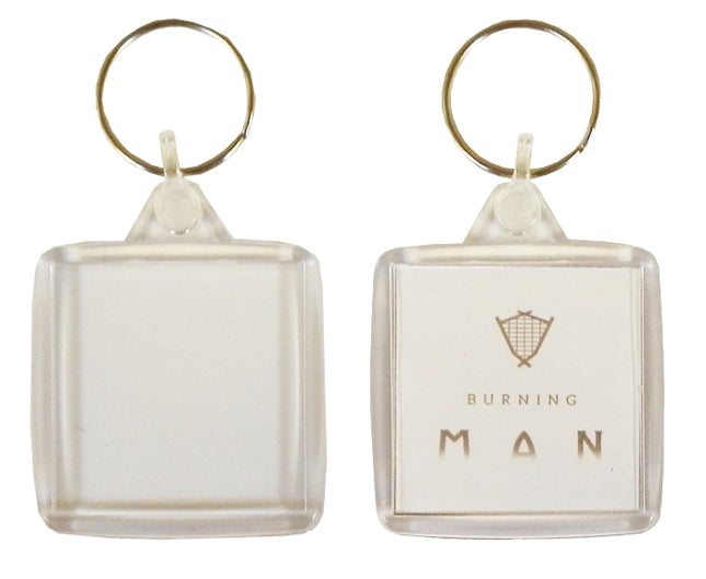 IS02 Square Keyring 38x38mm