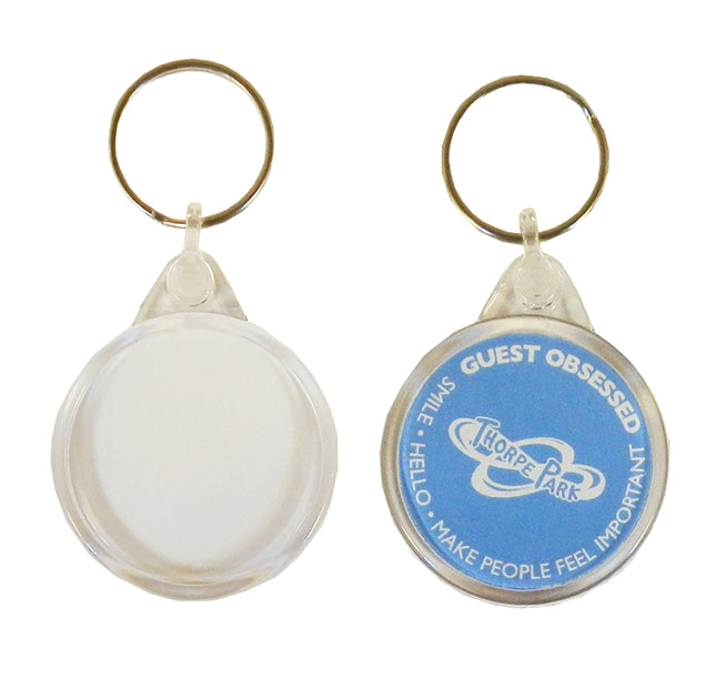 IR02 Round Keyring 38mm