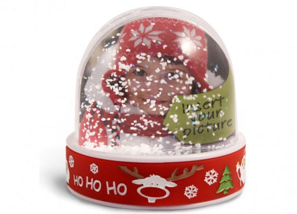 Premium Festive Snow Dome 62x70mm