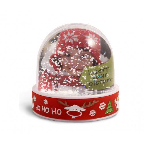Premium Festive Snow Dome 62x70mm