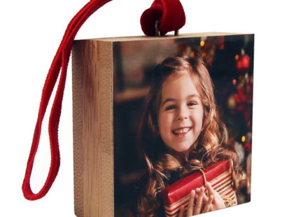 Christmas Bamboo Ornament