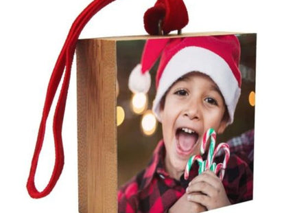 Christmas Bamboo Ornament