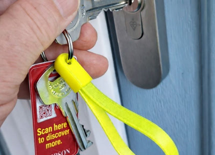 Hi Vis Key Rings High Visibility Ad Loop Keyrings | Bulk & Wholesale UK Supplier – Blank ...
