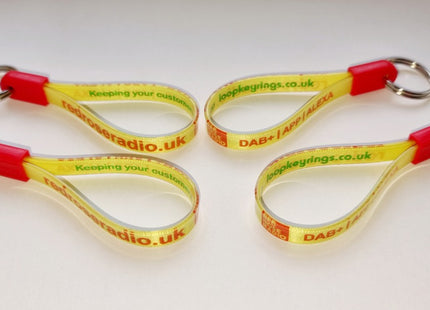 High Visibility Ad Loop keyrings
