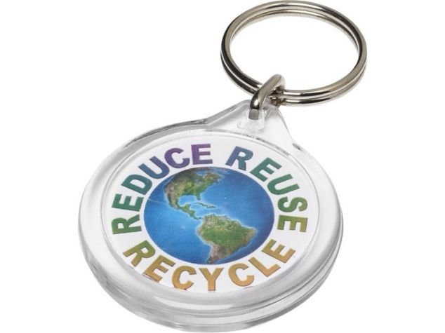 I1 Orb Round Keyrings 33mm