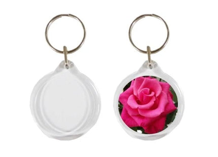 I1 Orb Round Keyrings 33mm