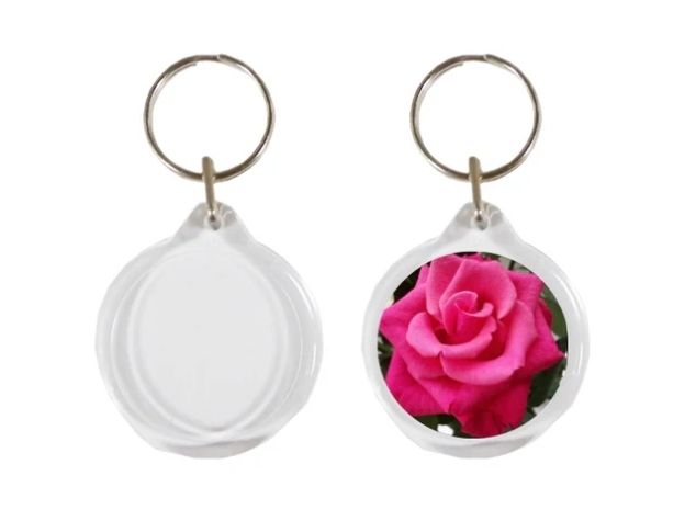 I1 Orb Round Keyrings 33mm
