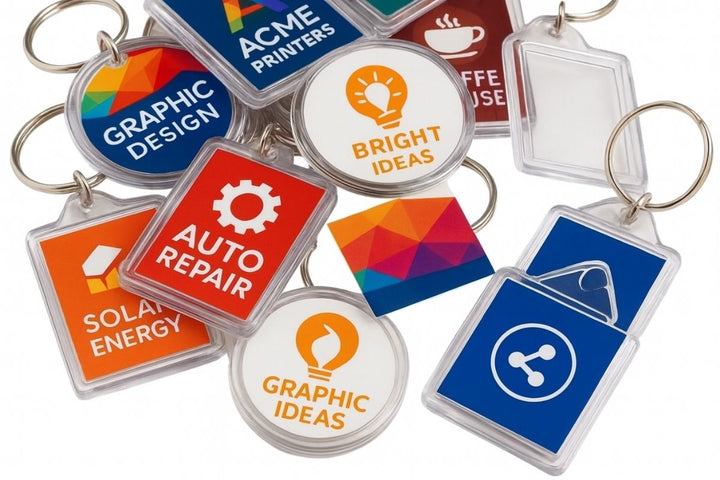Promotional Keyrings and Branded Merchandise – Blank Keyrings