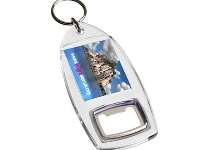 R1 Jibe Bottle Opener Keyring 32x40mm