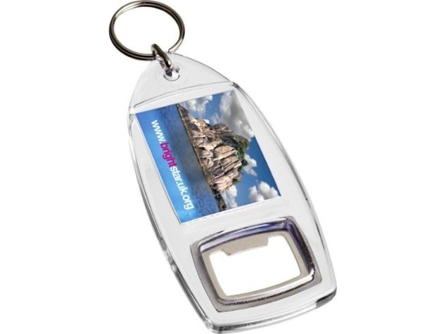 R1 Jibe Bottle Opener Keyring 32x40mm