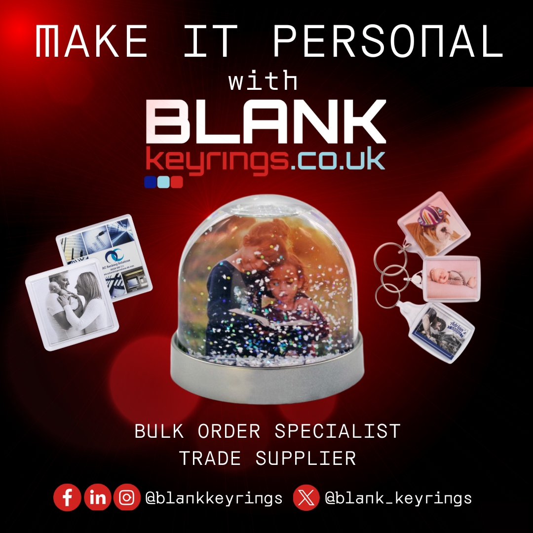 Make it personal using blank keyrings